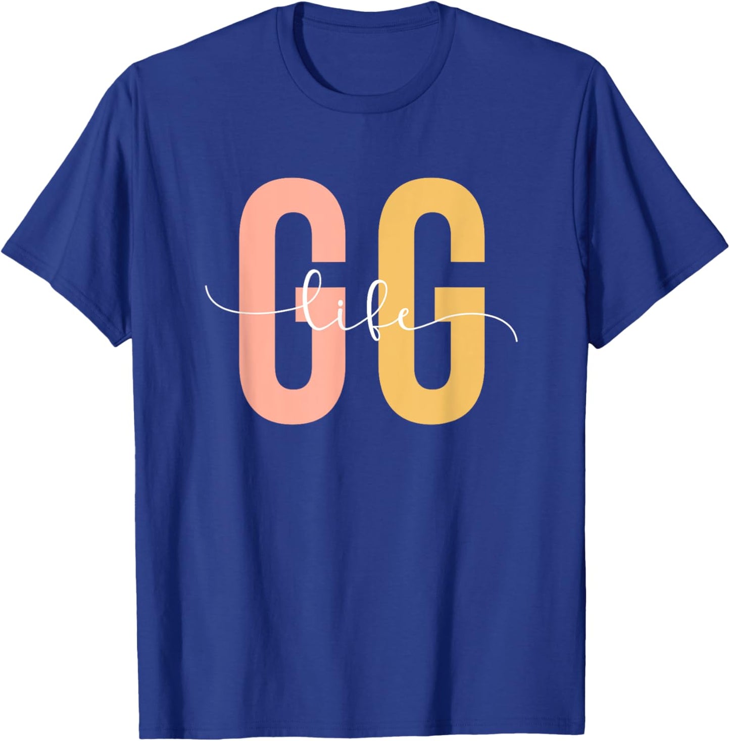 GG Life GG Grandma GG Grandmother T-Shirt - T-Shirt | Royal