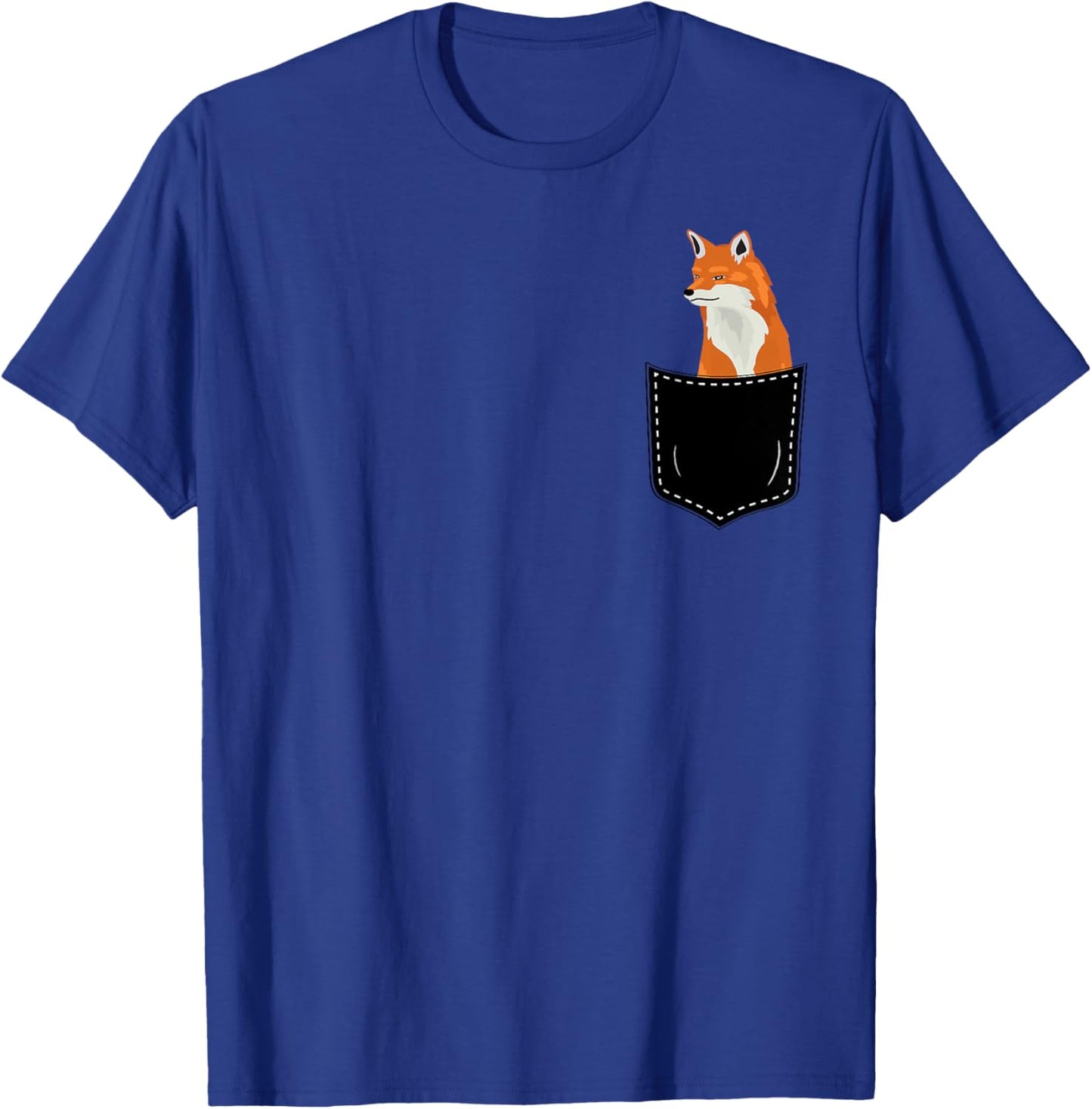 Fox In The Pocket Perfect for Fox Lovers T-Shirt - T-Shirt | Royal