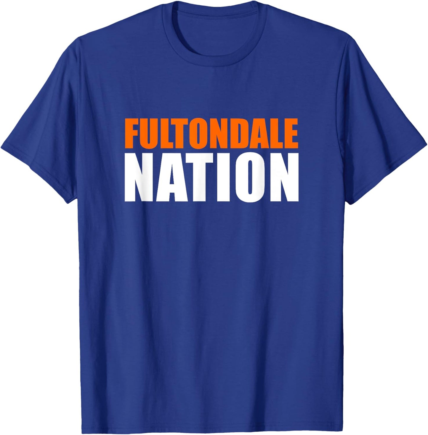 Fultondale High School Nation T-Shirt - T-Shirt | Royal