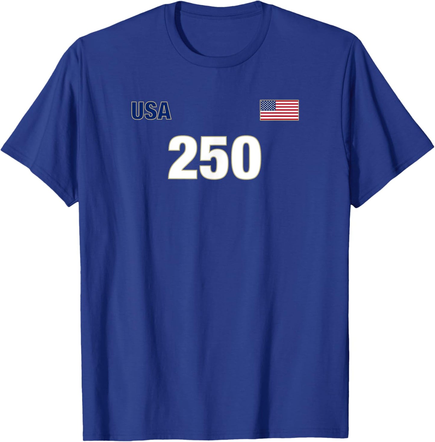 Usa 250 T-Shirt - T-Shirt | Royal