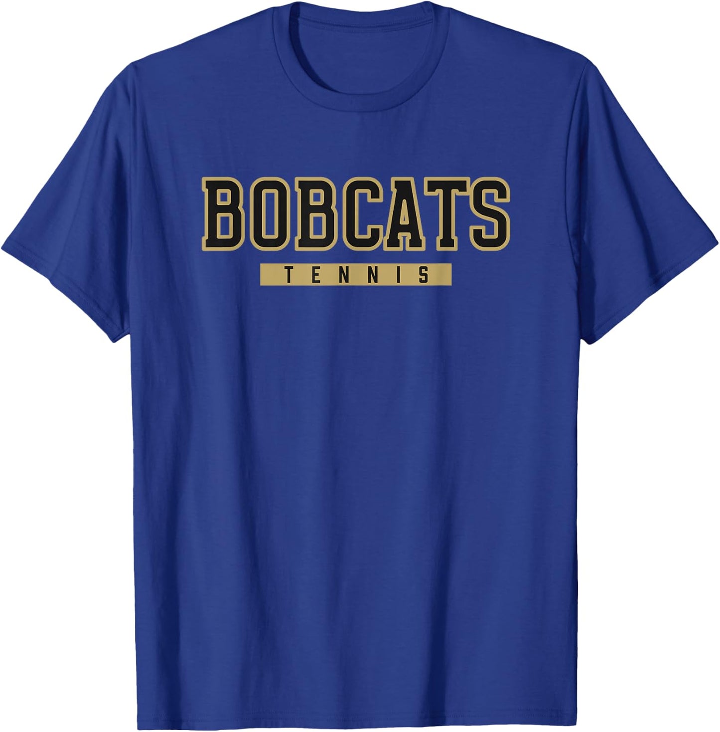 Giles County Bobcats Tennis T-Shirt - T-Shirt | Royal
