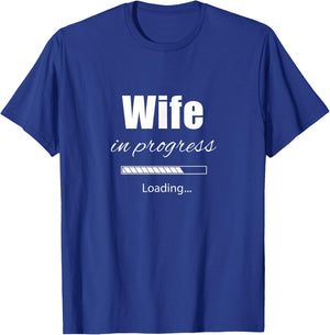 Engaged Soon To Be Married Getting Hitched Wedding Bride T-Shirt - T-Shirt | Royal