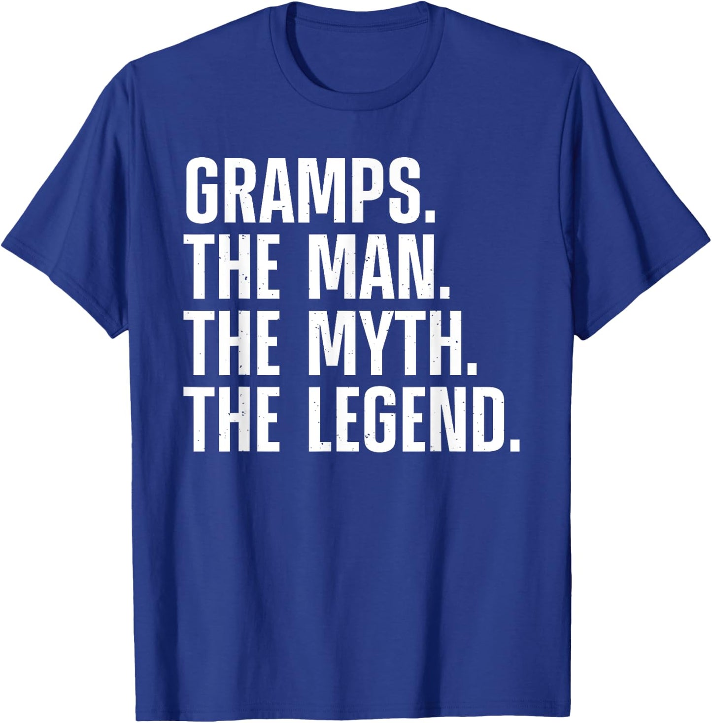 Gramps Design For Grandpa Grandfather From Grandkids Gramps T-Shirt - T-Shirt | Royal