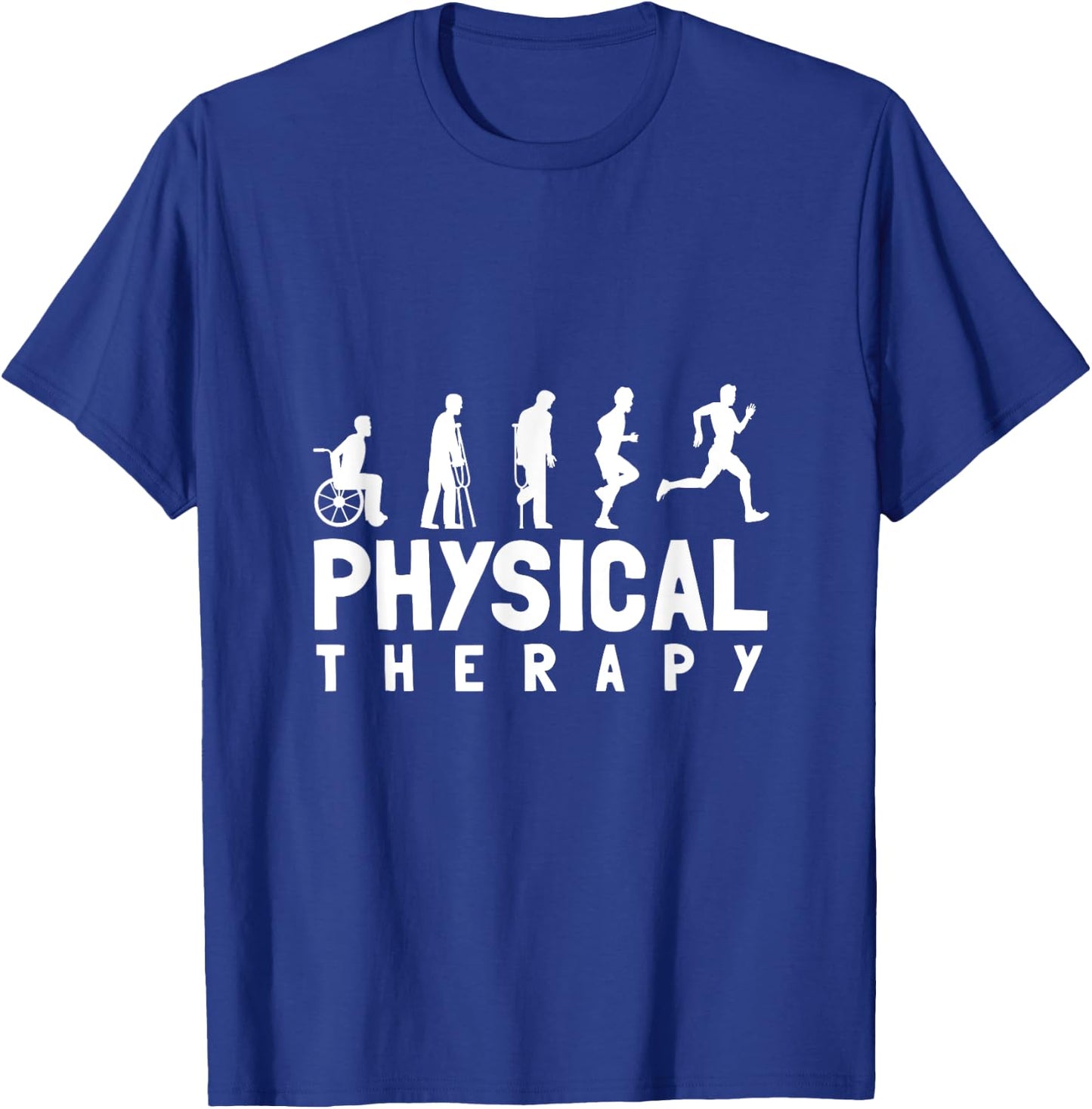 PTA Physical Therapist Gift Physical Therapy T-Shirt - T-Shirt | Royal