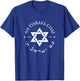Am Yisrael Chai Israel 1948 Jewish Magen David Hebrew IDF T-Shirt - T-Shirt | Royal