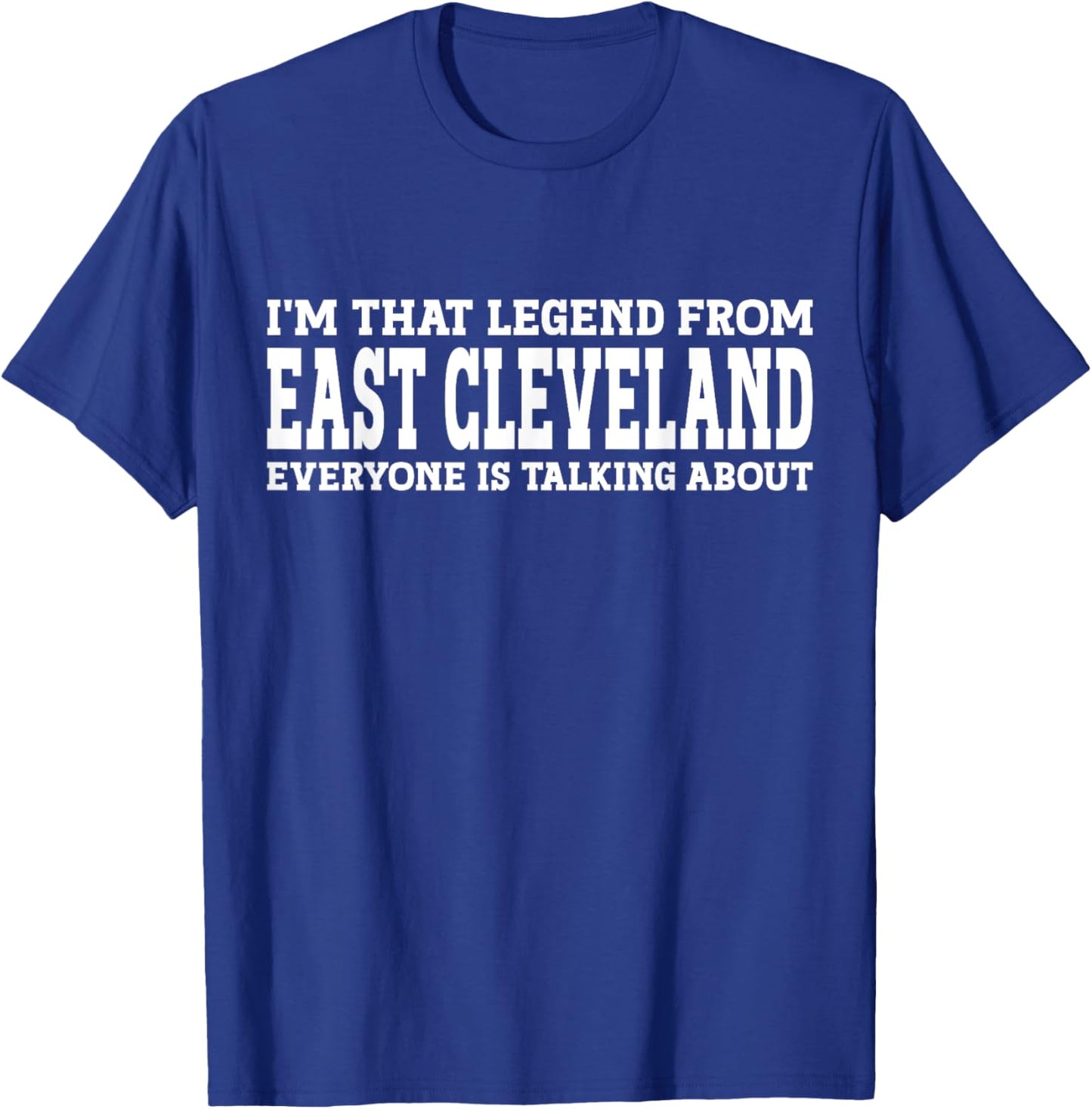 East Cleveland Hometown TN Tennessee City East Cleveland T-Shirt - T-Shirt | Royal