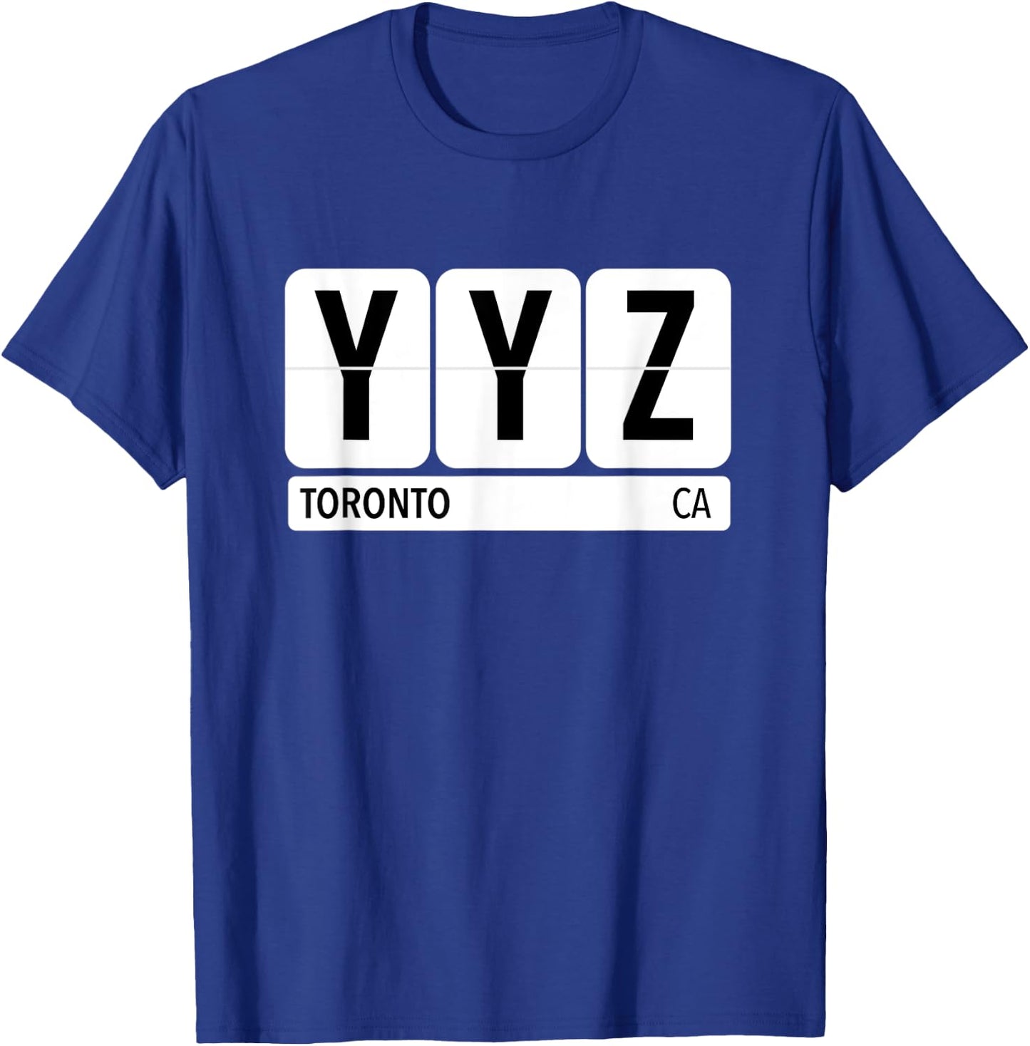 YYZ Toronto Canada Travel Souvenir CA Traveler Vintage City T-Shirt - T-Shirt | Royal