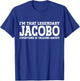 Jacobo Personal Name First Name Funny Jacobo T-Shirt - T-Shirt | Royal