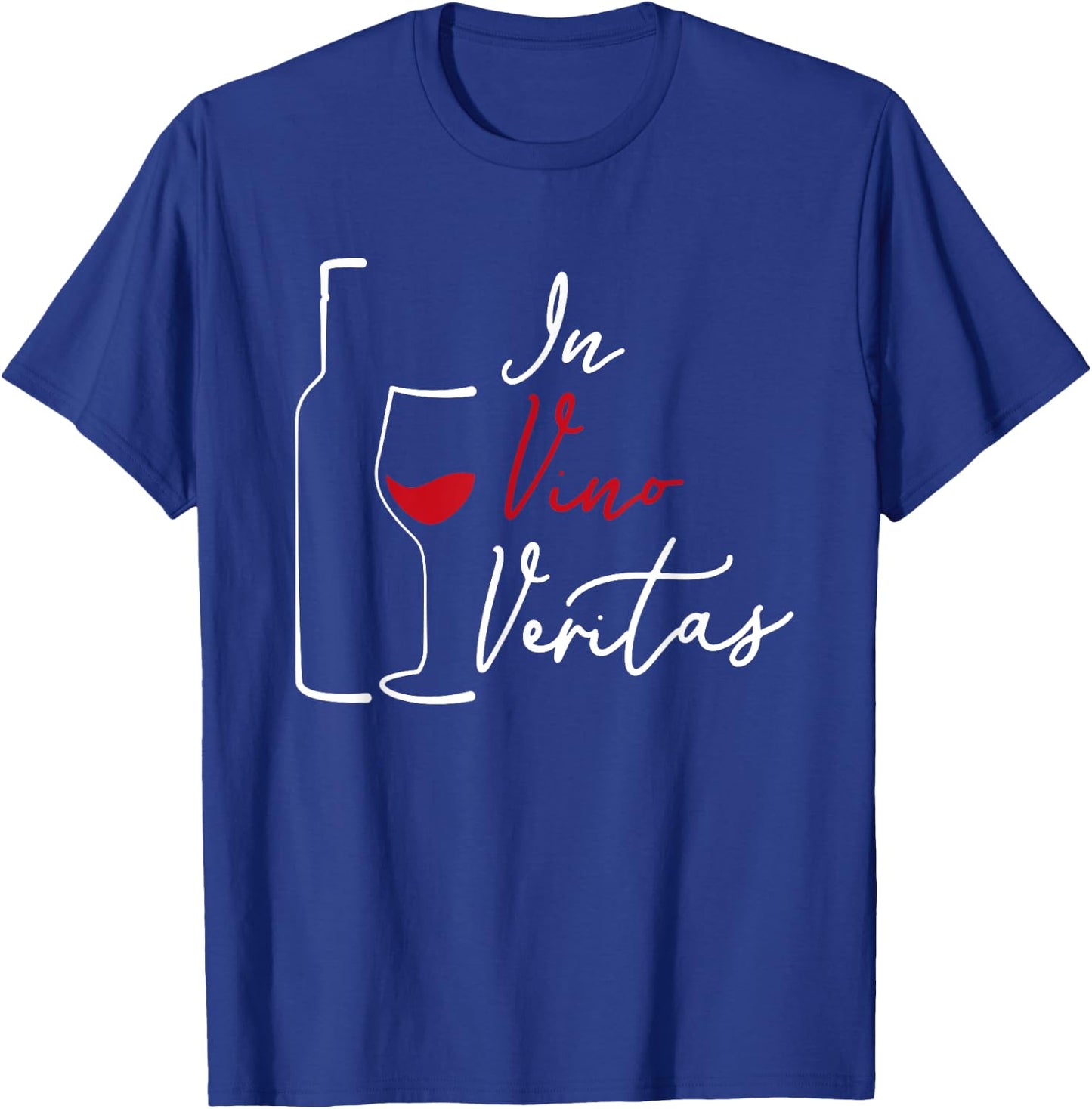In Vino Veritas - Latin Wine saying T-Shirt - T-Shirt | Royal