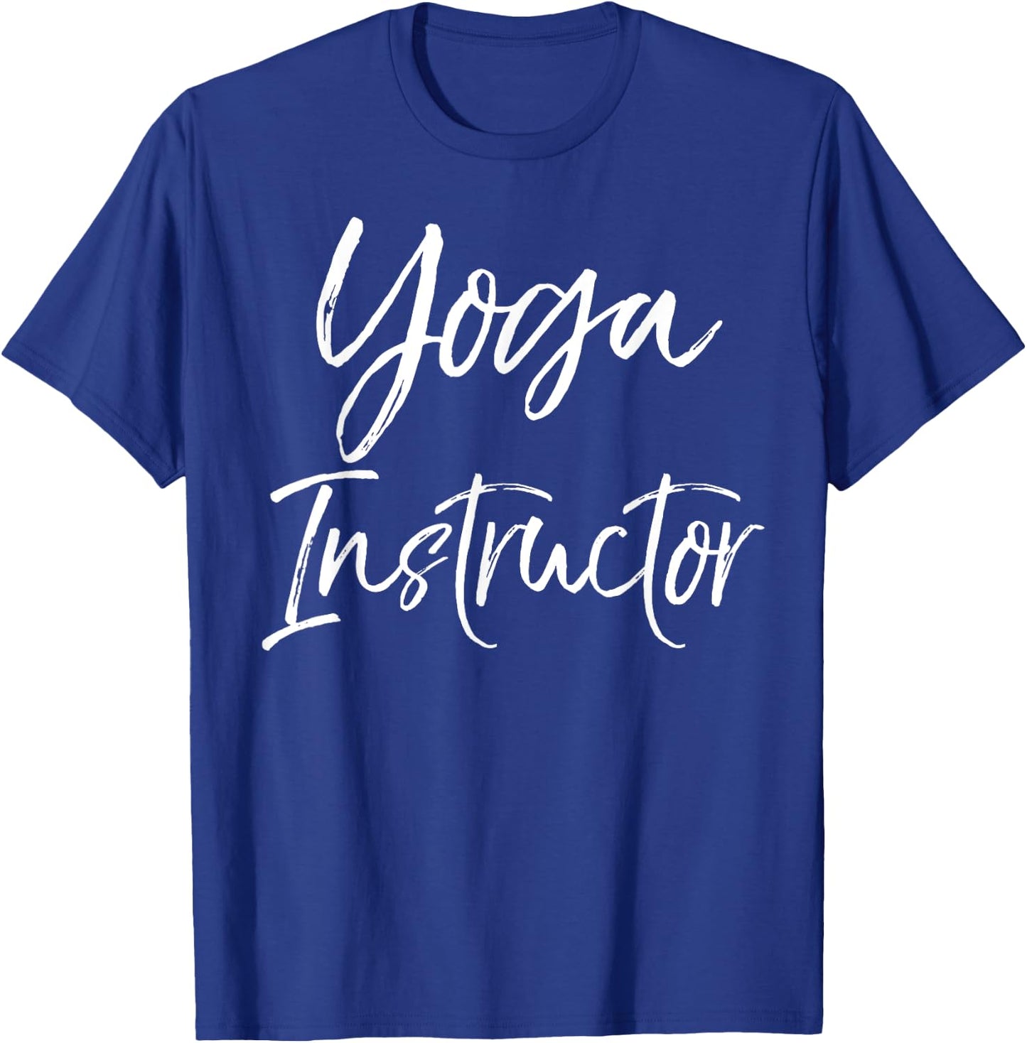 Funny Yoga Instructor Gifts Cute Yoga Instructor T-Shirt - T-Shirt | Royal