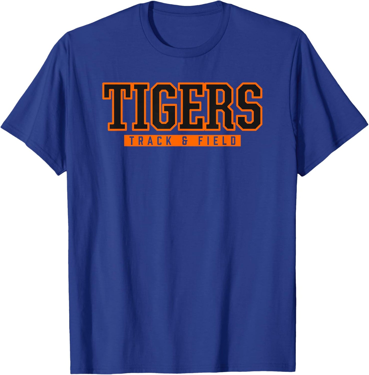 Technical Tigers Track & Field T-Shirt - T-Shirt | Royal