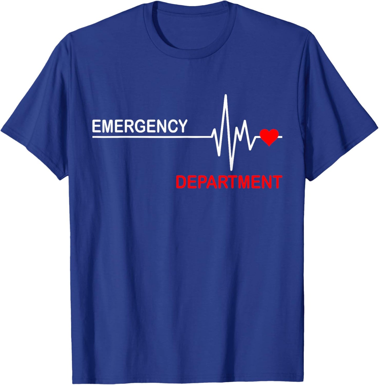 Emergency Department Emergency Room Healthcare Nursing Nurse T-Shirt - T-Shirt | Royal