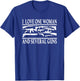 Cannon Rifle Bullet I love one Woman and several Guns T-Shirt - T-Shirt | Royal