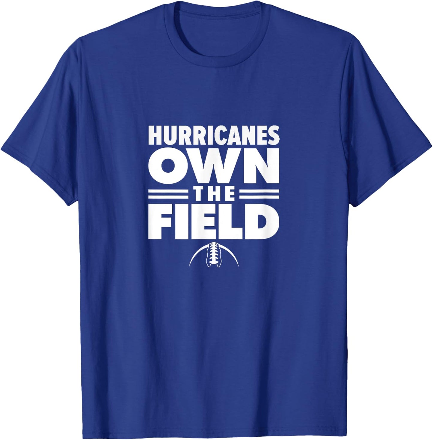 Mount Dora High School Own the Field T-Shirt - T-Shirt | Royal
