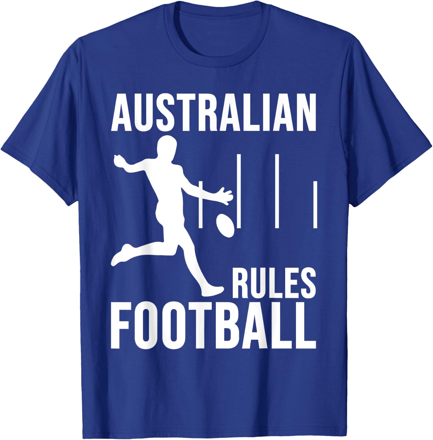 Australian Rules Football Lovers - Great Aussie Sport Gift T-Shirt - T-Shirt | Royal