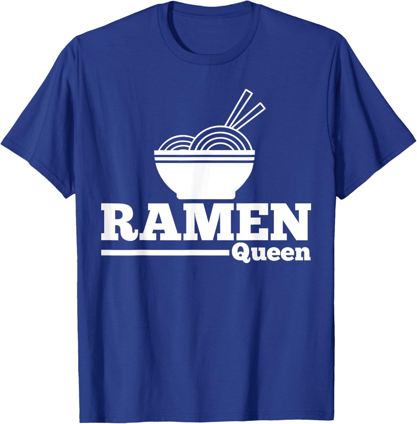 Ramen Bowl Queen T-Shirt - T-Shirt | Royal