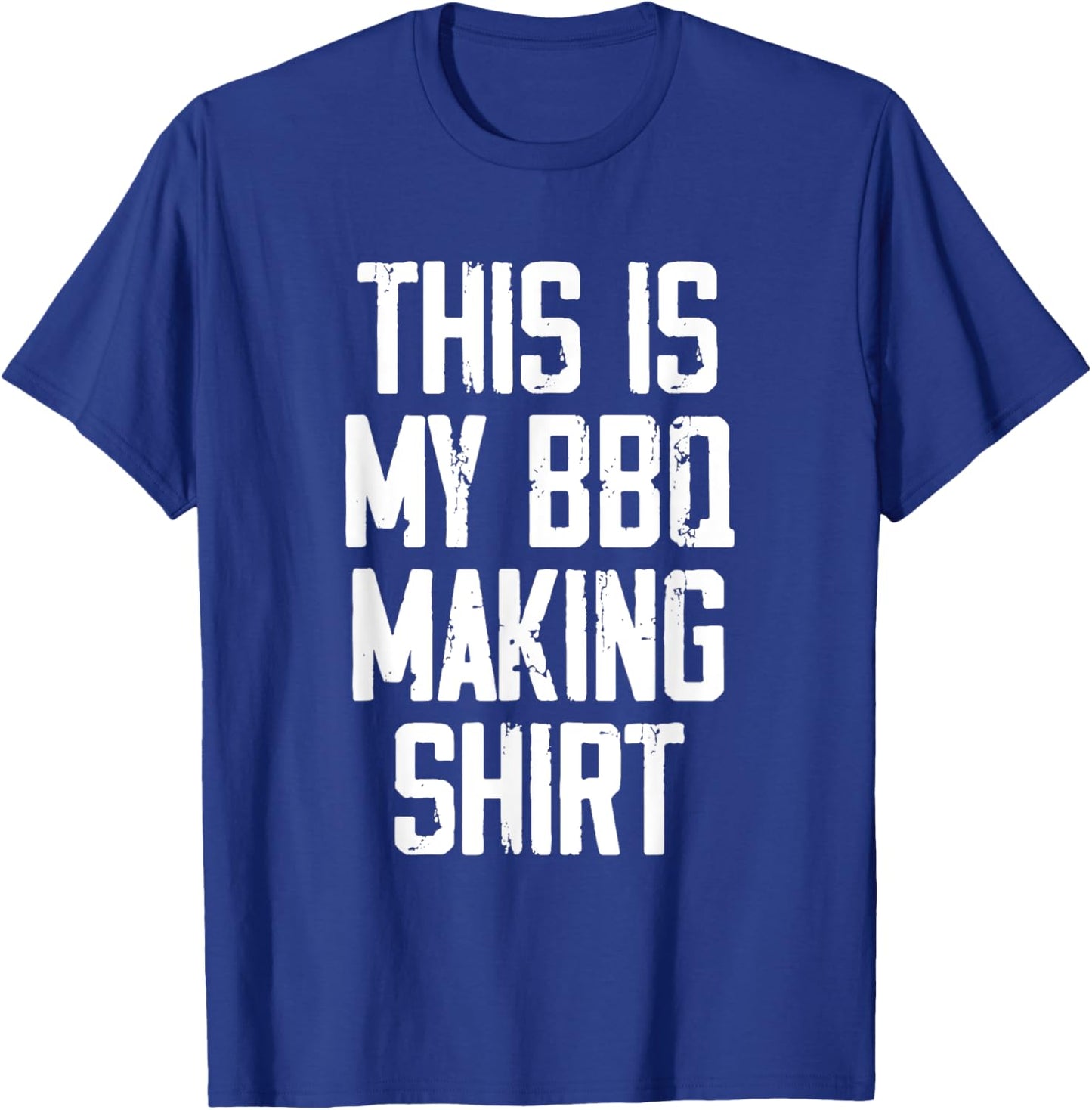 Meat Smoker Smoking Meat Grilling Barbecue Lover BBQ Party T-Shirt - T-Shirt | Royal