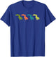 Retro Exotic Bird Tropical Toucan T-Shirt - T-Shirt | Royal