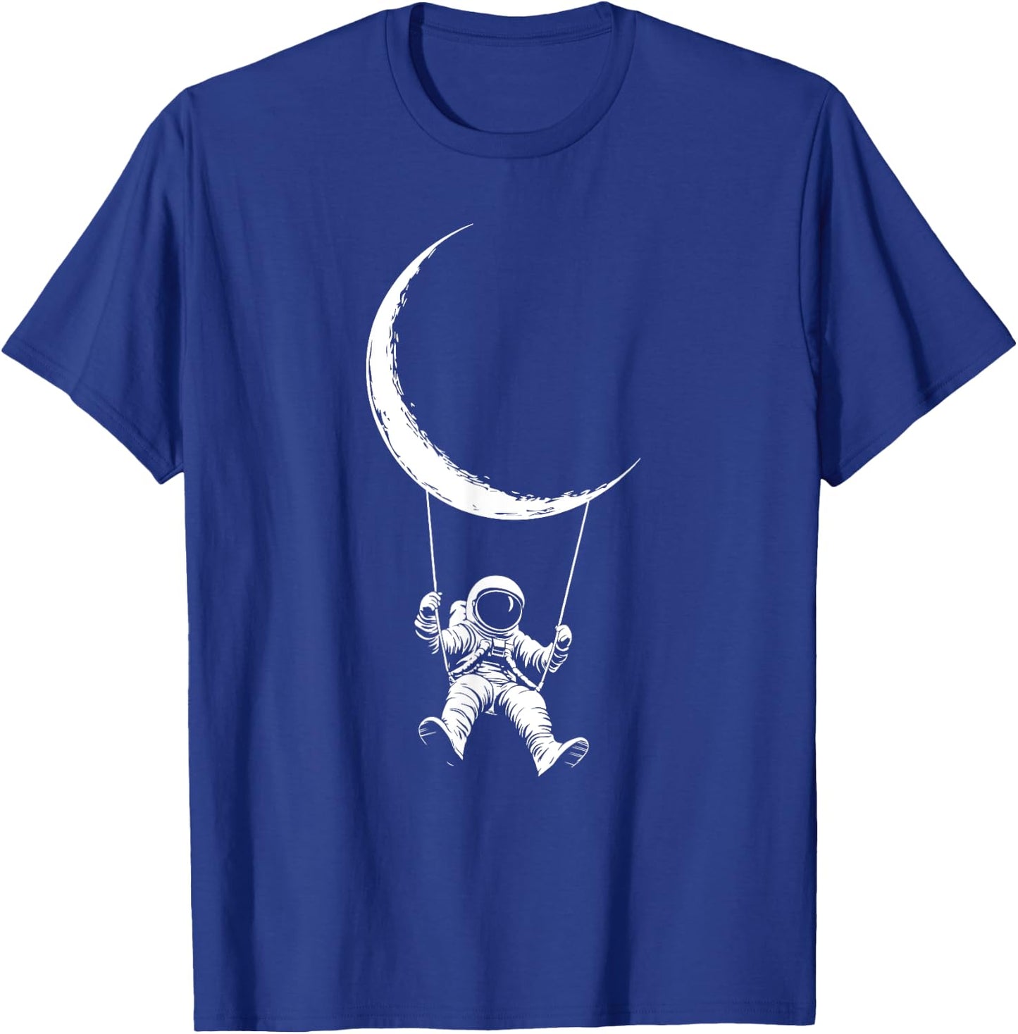 Moon Swing Space Astronaut T-Shirt - T-Shirt | Royal