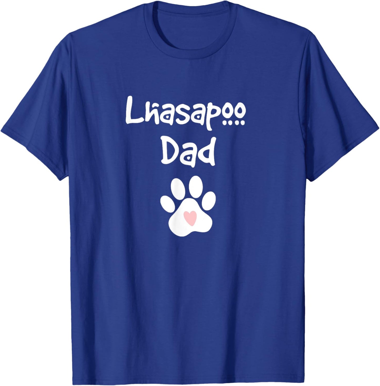Lhasapoo Dad Lhasa Apso Poodle Mix Breed Dog T-Shirt - T-Shirt | Royal