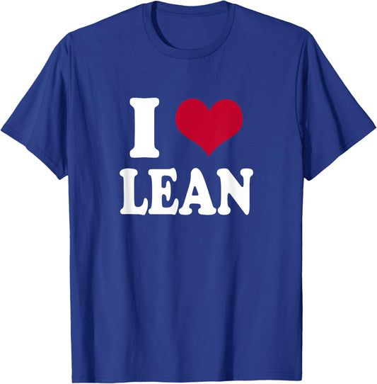 I Heart Lean T-Shirt - T-Shirt | Royal