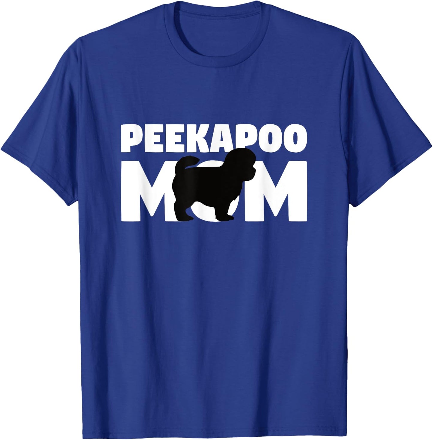 Peekapoo Gift Dog Mother 'Peekapoo Mom' Funny Peekapoo Women Kids T-Shirt - T-Shirt | Royal