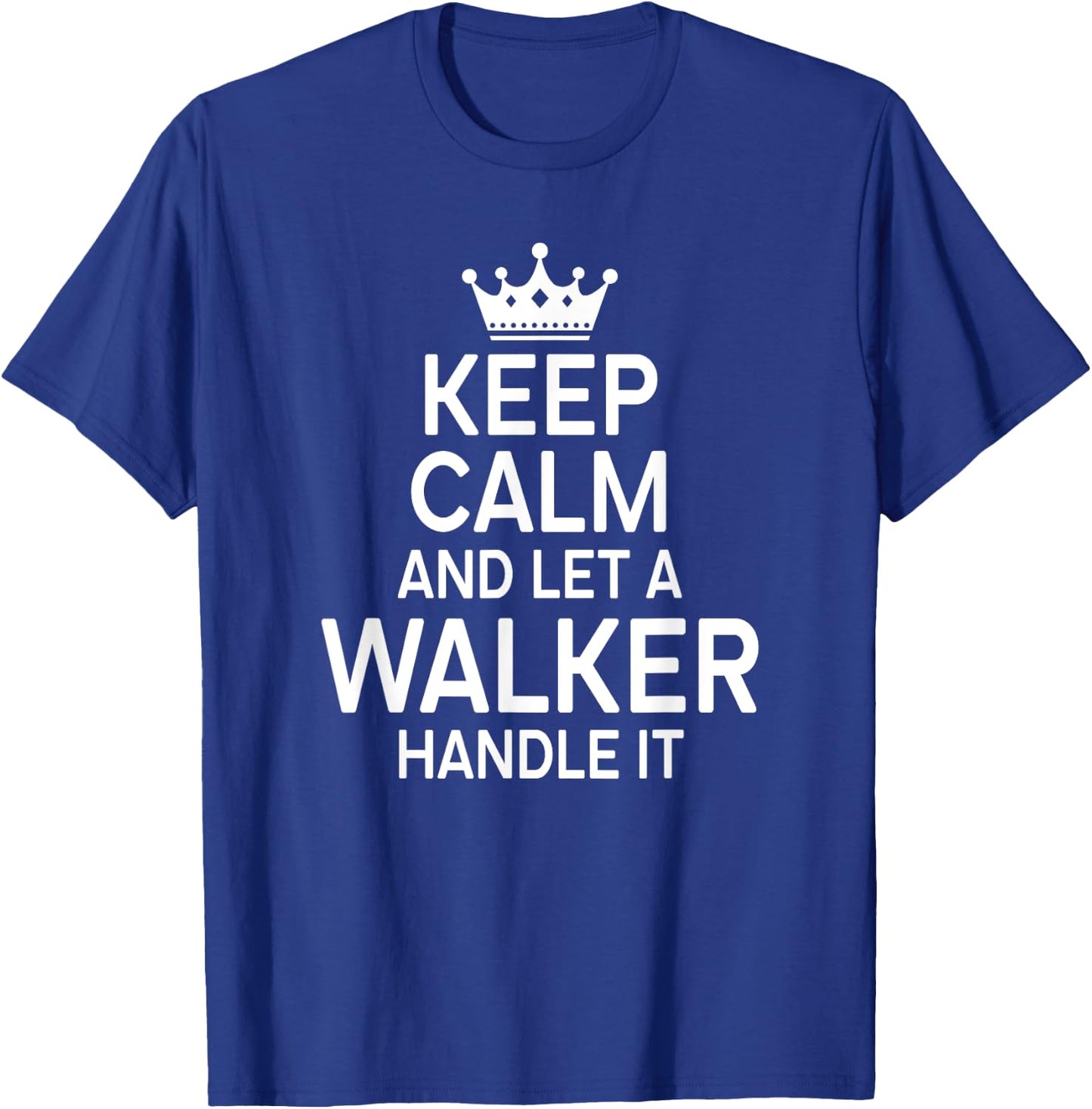 Family Walker T-Shirt - T-Shirt | Royal