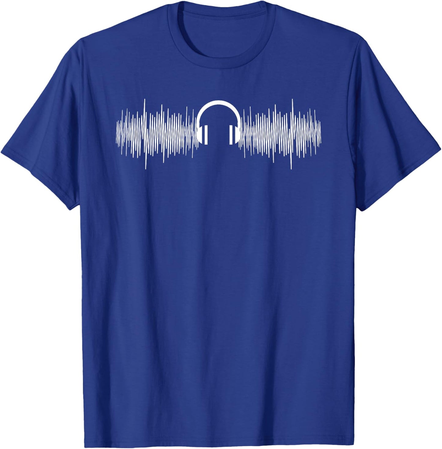 Sound Engineer Audio Wave Audio Engineer Music Lover Gift T-Shirt - T-Shirt | Royal
