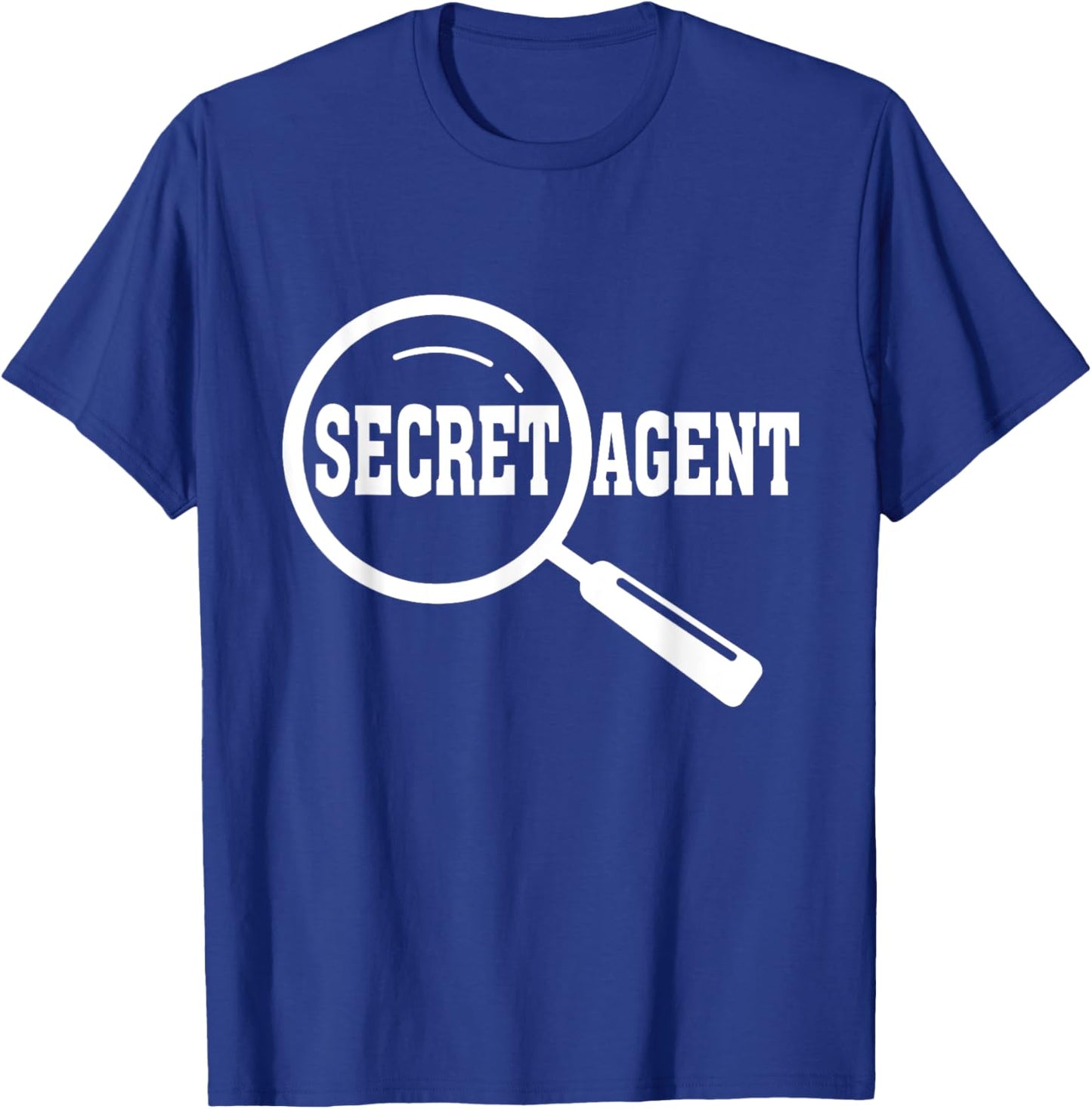 Secret Agent Inspector Spy Police Detective Investigator T-Shirt - T-Shirt | Royal