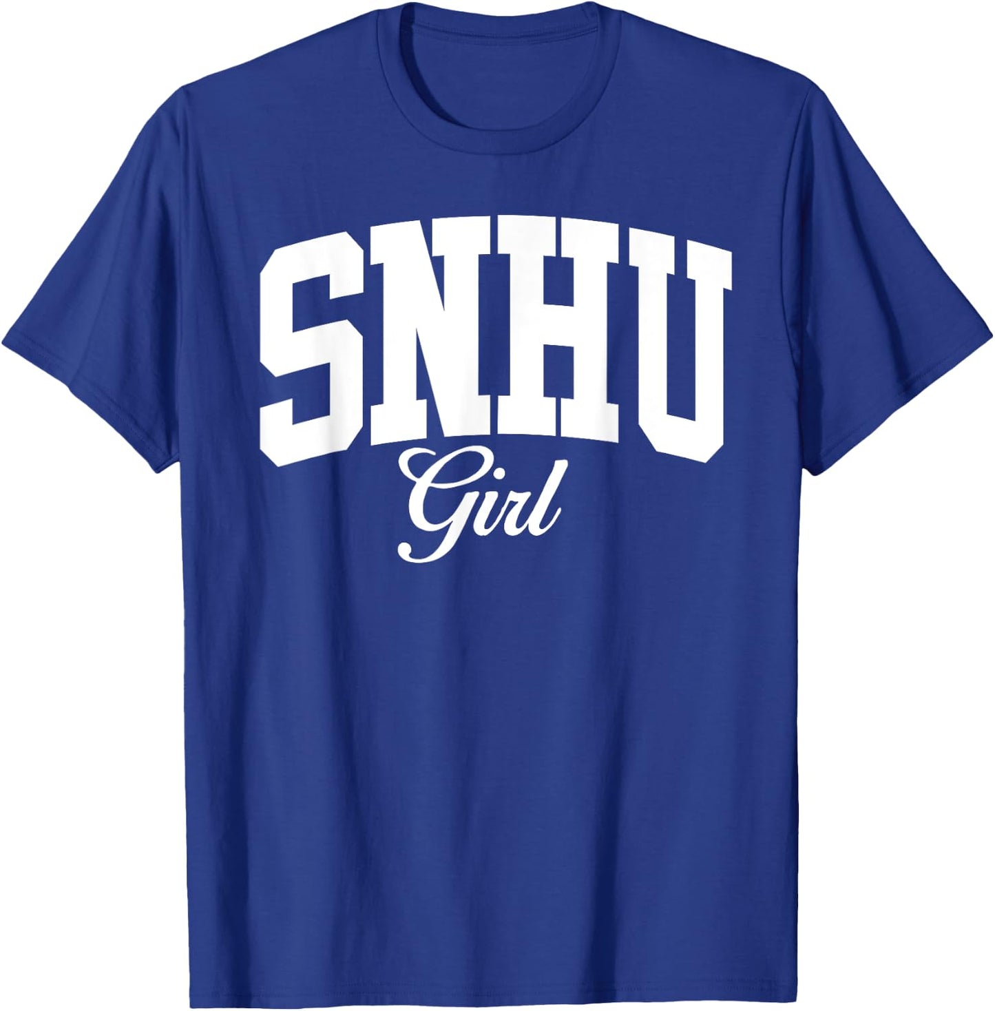SNHU SNH University Girl Arch Vintage Design Girls T-Shirt - T-Shirt | Royal