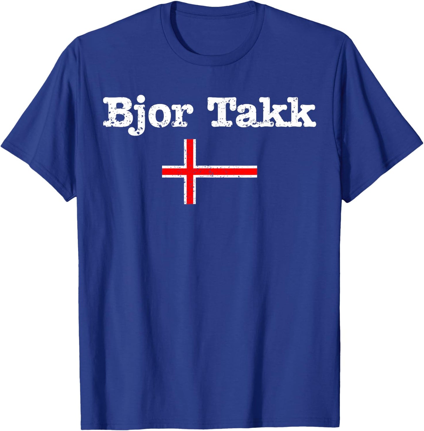 Funny Icelandic Bjor Takk Beer Please Drinker Gift Men Women T-Shirt - T-Shirt | Royal