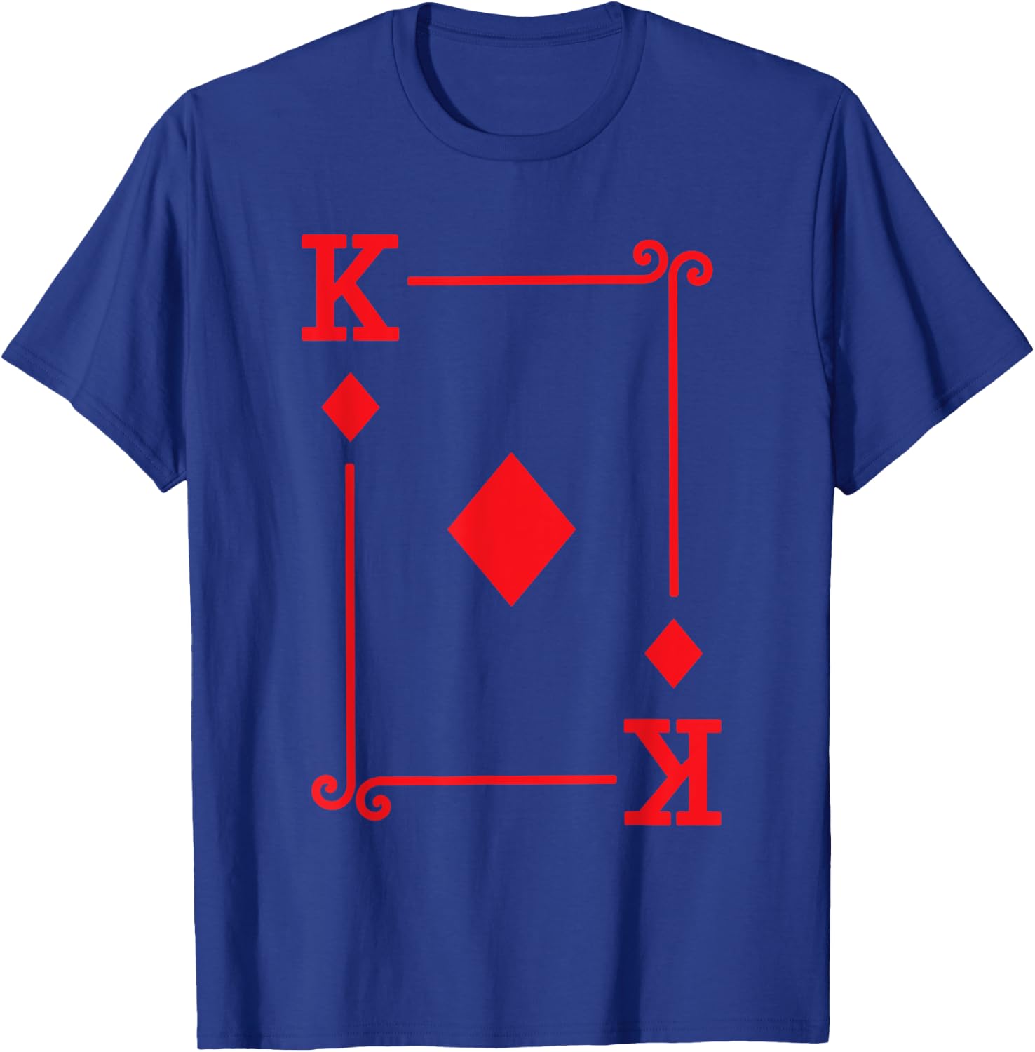 King Diamonds Card Costume - Playing Cards - King Diamonds T-Shirt - T-Shirt | Royal