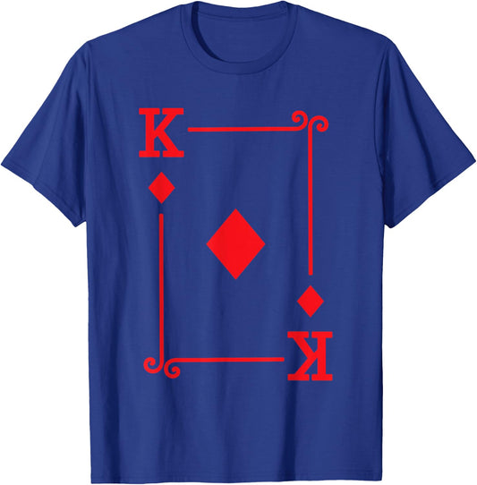 King Diamonds Card Costume - Playing Cards - King Diamonds T-Shirt - T-Shirt | Royal