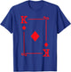 King Diamonds Card Costume - Playing Cards - King Diamonds T-Shirt - T-Shirt | Royal