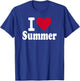I love summer T-Shirt - T-Shirt | Royal