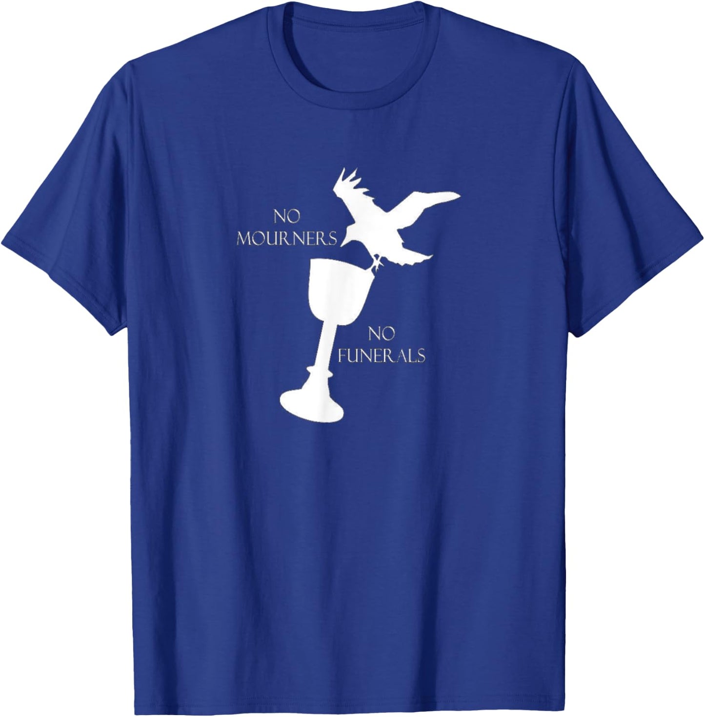 Bookworm No Mourners No Funerals for book nerds T-Shirt - T-Shirt | Royal