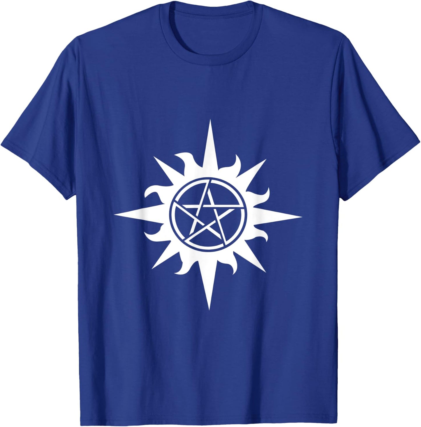 Anti Possession Pentagram Demonic Symbol T Shirt T-Shirt - T-Shirt | Royal