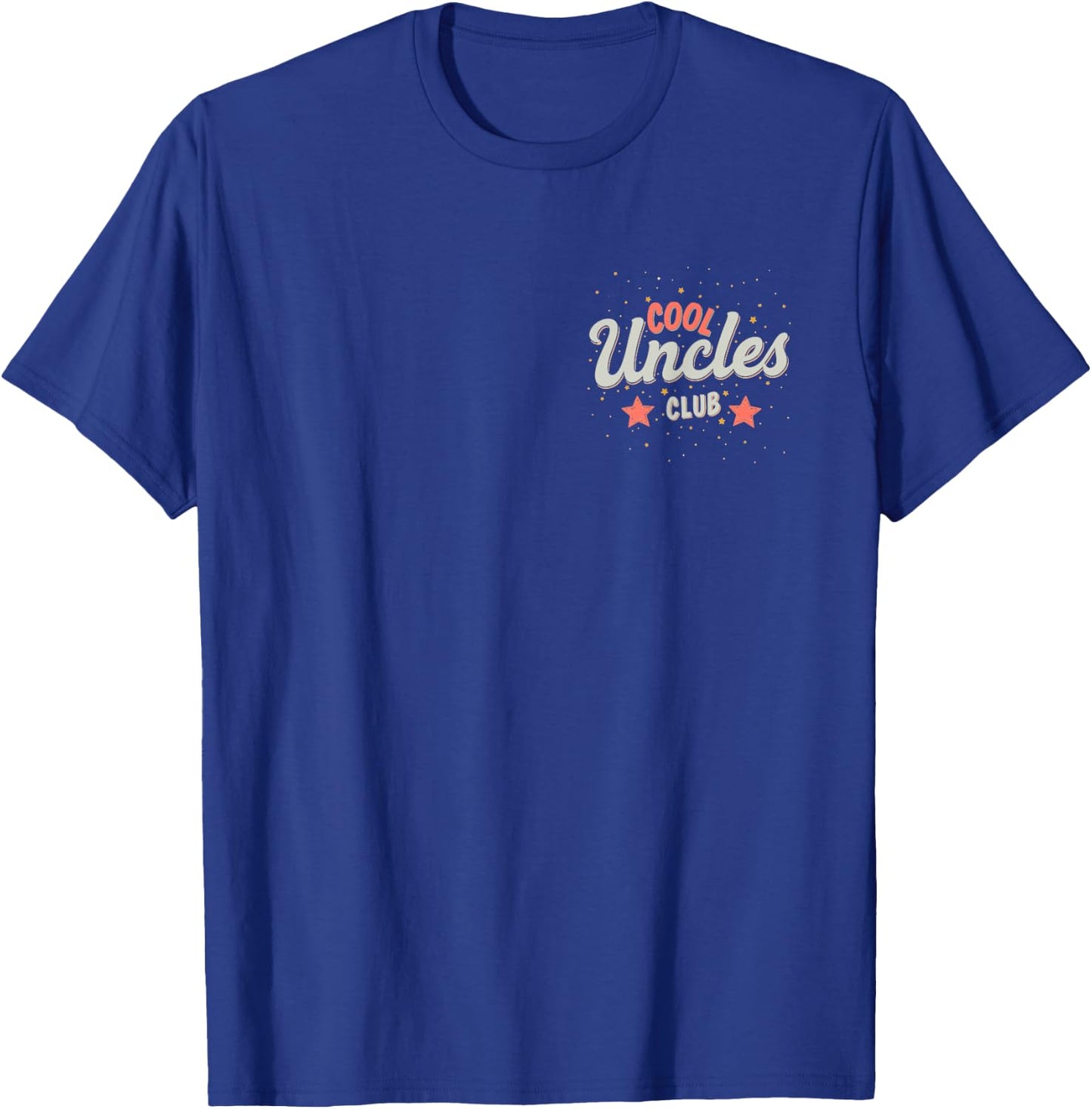 Cool Uncles Club Best Uncle Ever Funny Pocket Fathers 0CGB9Q T-Shirt - T-Shirt | Royal