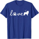 Great Pyrenees Pyr Mom Dad Dog Love Pet Paw Gift Men Women Kids T-Shirt - T-Shirt | Royal