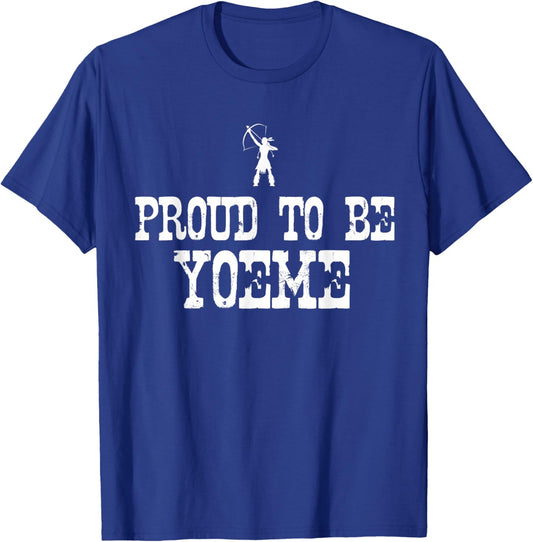 Proud To Be Yoeme - Native American Yaqui Heritage T-Shirt - T-Shirt | Royal