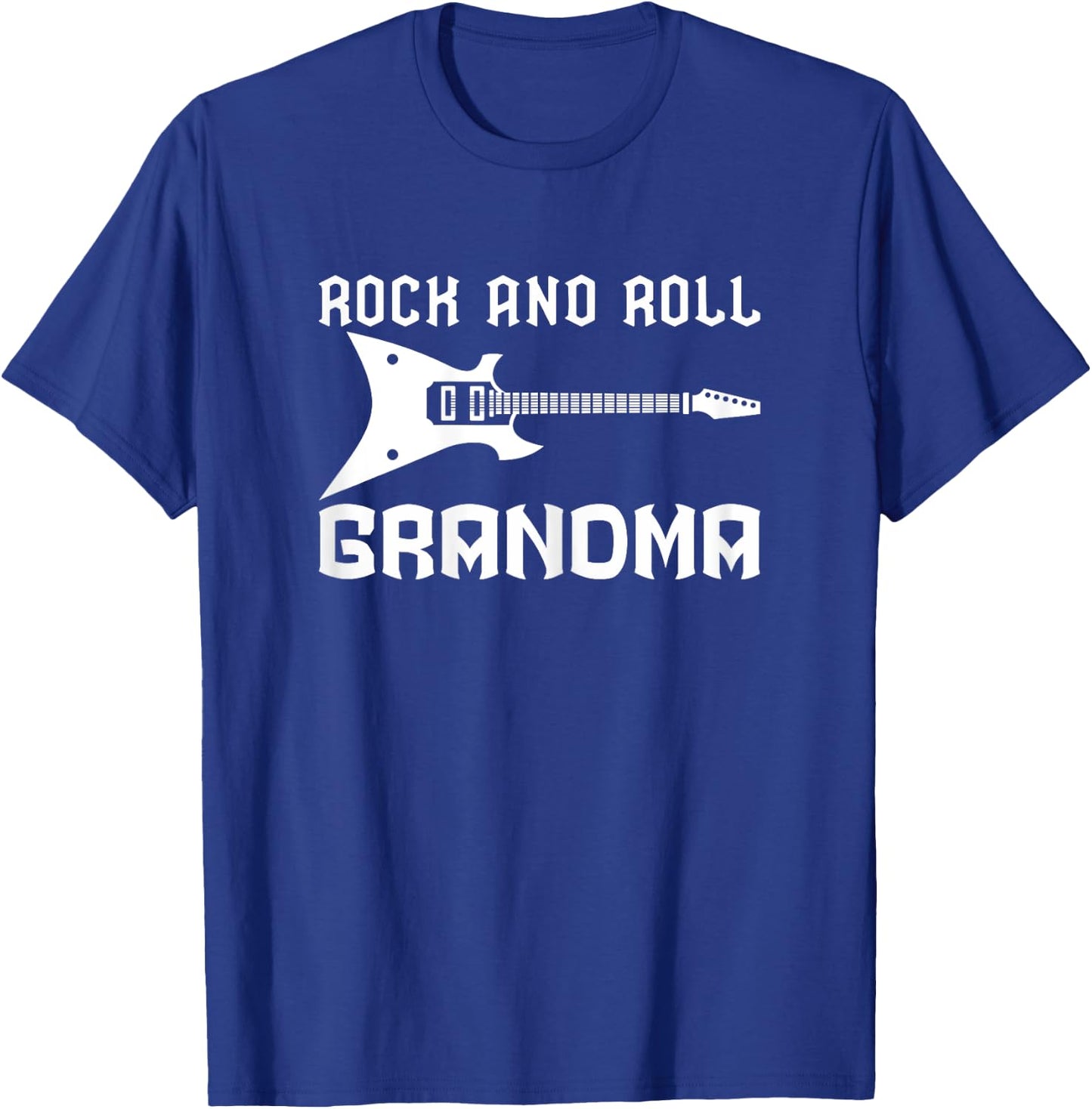 Rock and Roll Grandma Rock n Roll T-Shirt - T-Shirt | Royal