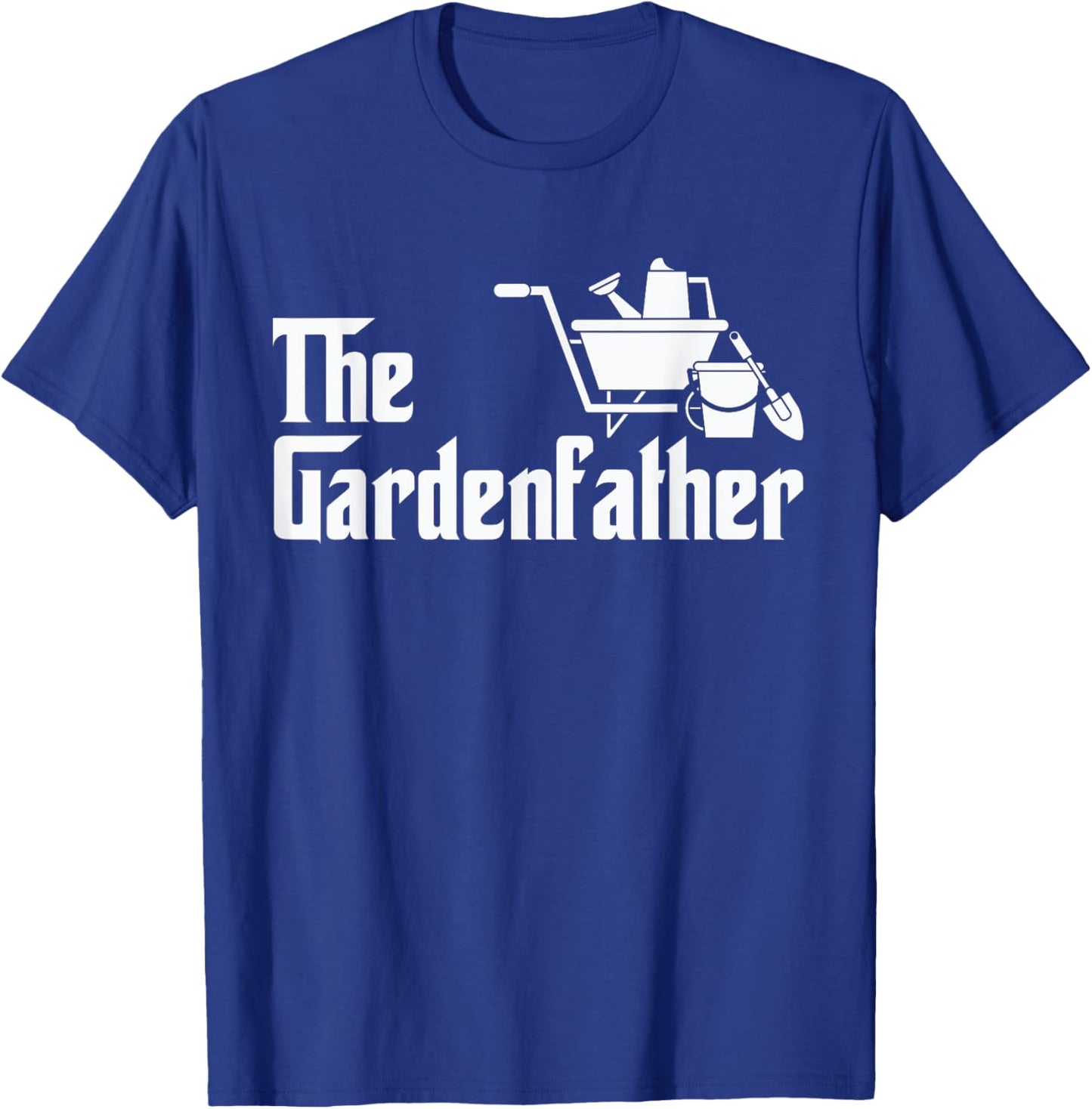The Funny Gardener's Men The Gardenfather Best Gardening T-Shirt - T-Shirt | Royal