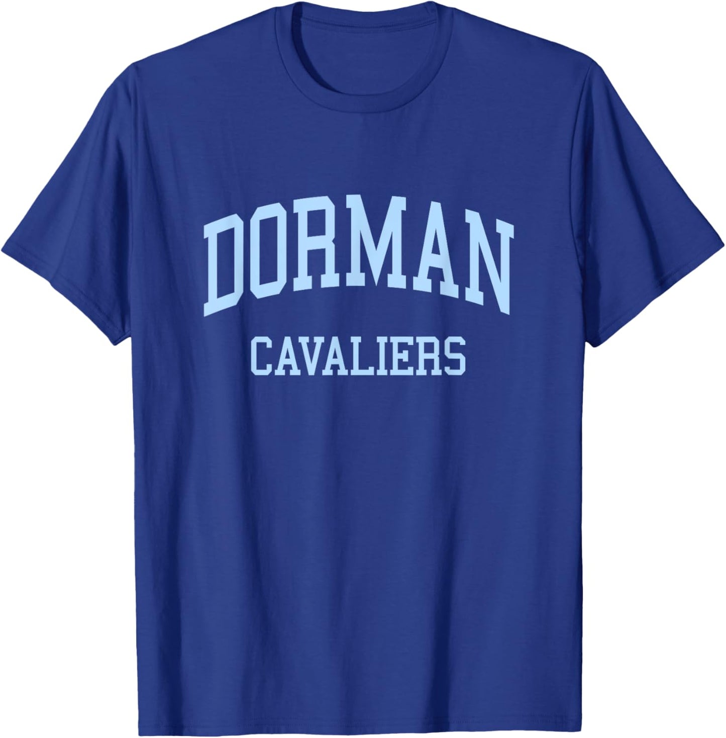 Dorman High School HS Roebuck SC Retro Sports T-Shirt - T-Shirt | Royal