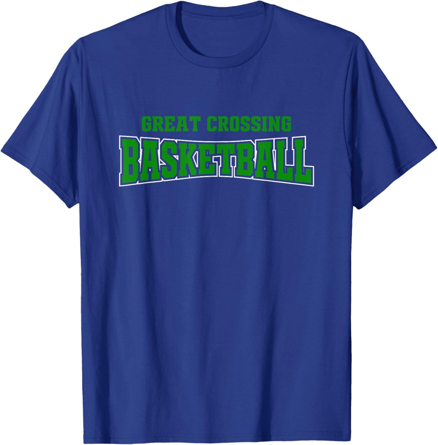 Great Crossing High School Basketball Warp HS T-Shirt - T-Shirt | Royal