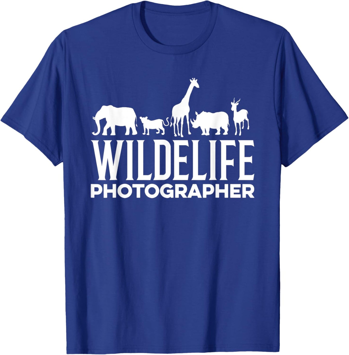 Wildlife Photographer Wildlife Photographer T-Shirt - T-Shirt | Royal