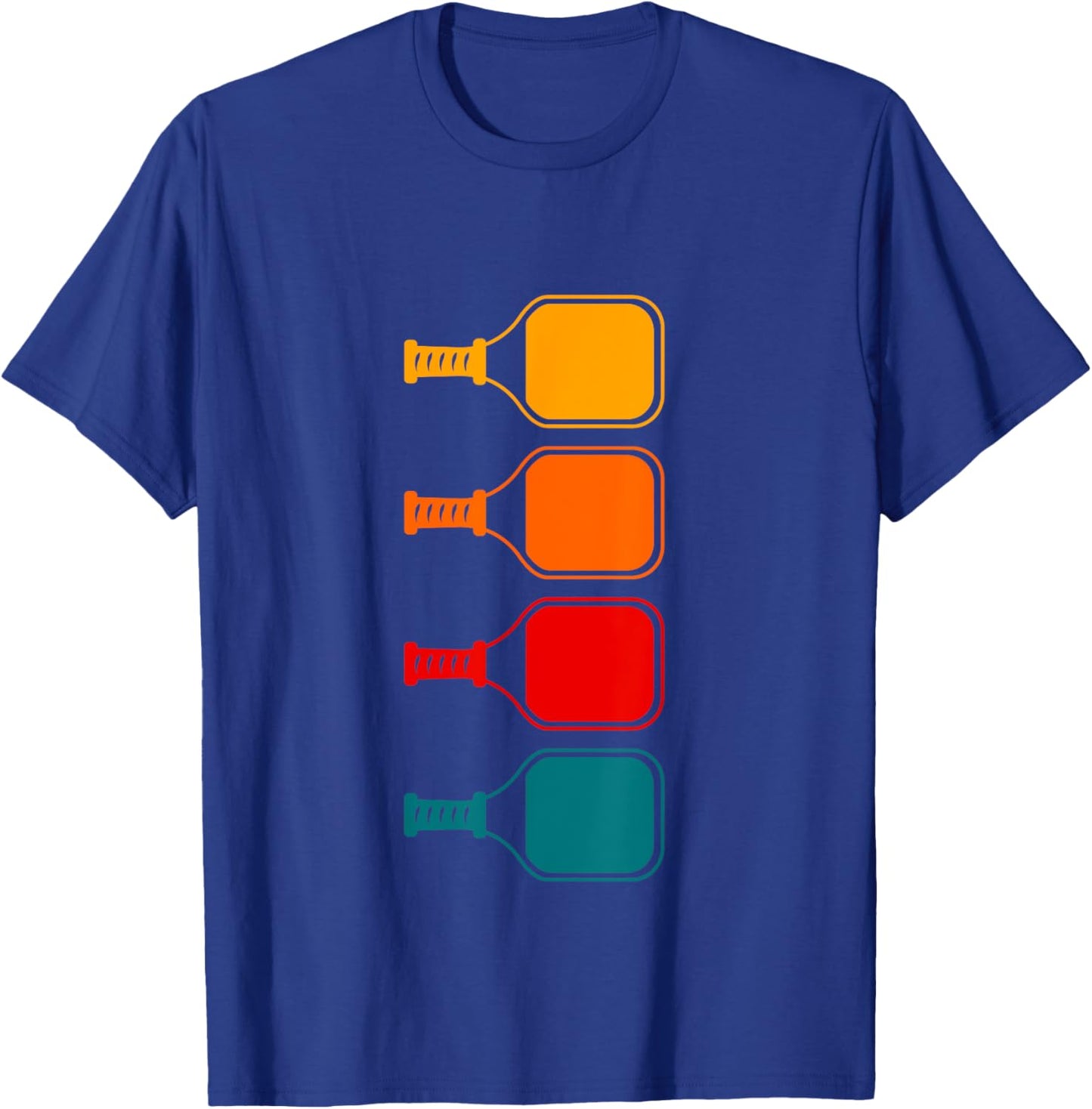 Retro Pickleball T-Shirt - T-Shirt | Royal