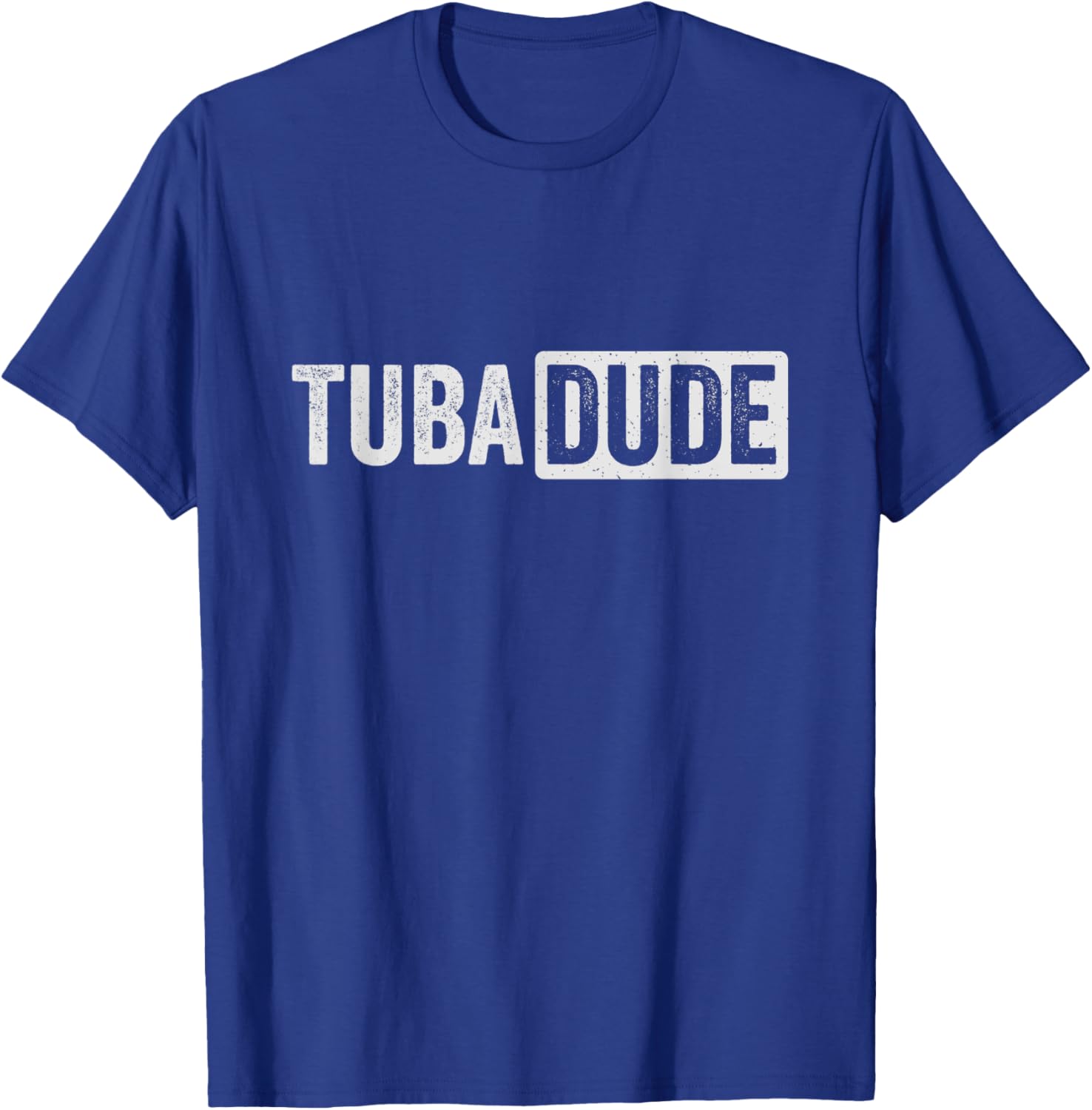 Tuba Dude Funny Tubist Brass Instrument Tuba T-Shirt - T-Shirt | Royal