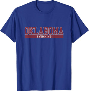Oklahoma Swimming T-Shirt - T-Shirt | Royal