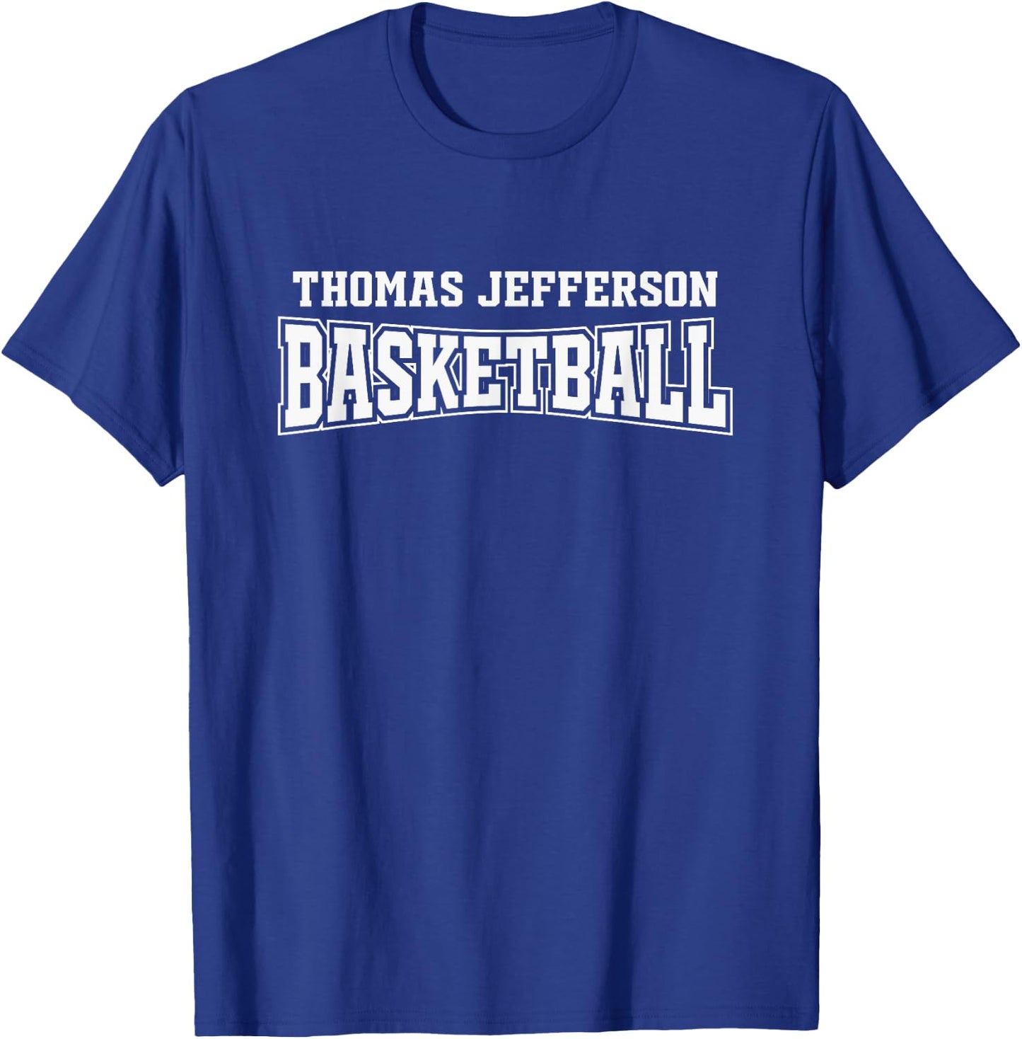 Thomas Jefferson High School Basketball Warp HS T-Shirt - T-Shirt | Royal