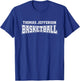 Thomas Jefferson High School Basketball Warp HS T-Shirt - T-Shirt | Royal